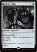 Darksteel Plate (Surge Foil) [Star Trek Commander] - Destination Retro