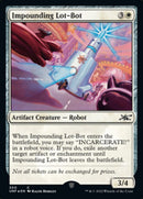 Impounding Lot-Bot (Galaxy Foil) [Unfinity] - Destination Retro