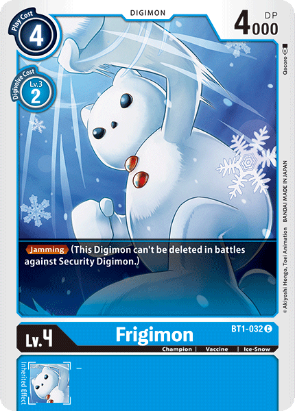 Frigimon [BT1-032] [Release Special Booster Ver.1.0] - Destination Retro
