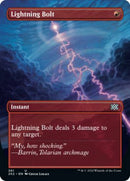 Lightning Bolt (Borderless Alternate Art) [Double Masters 2022] - Destination Retro