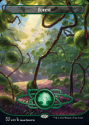 Forest (490) (Planetary Space-ic Land) (Galaxy Foil) [Unfinity] - Destination Retro