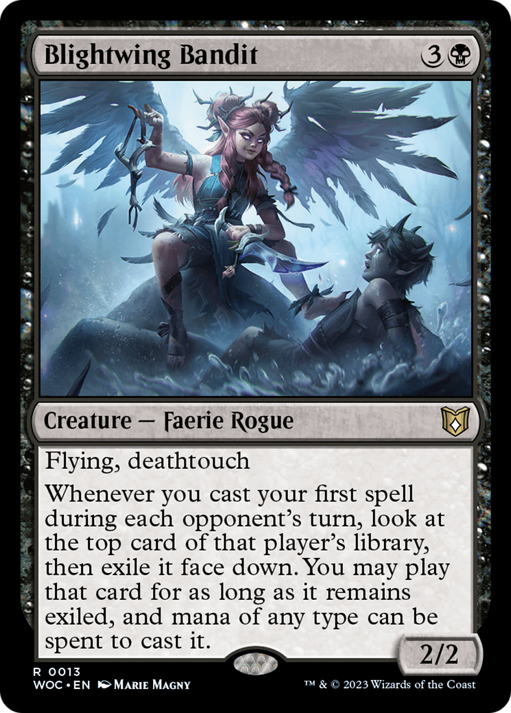 Blightwing Bandit [Wilds of Eldraine Commander] - Destination Retro