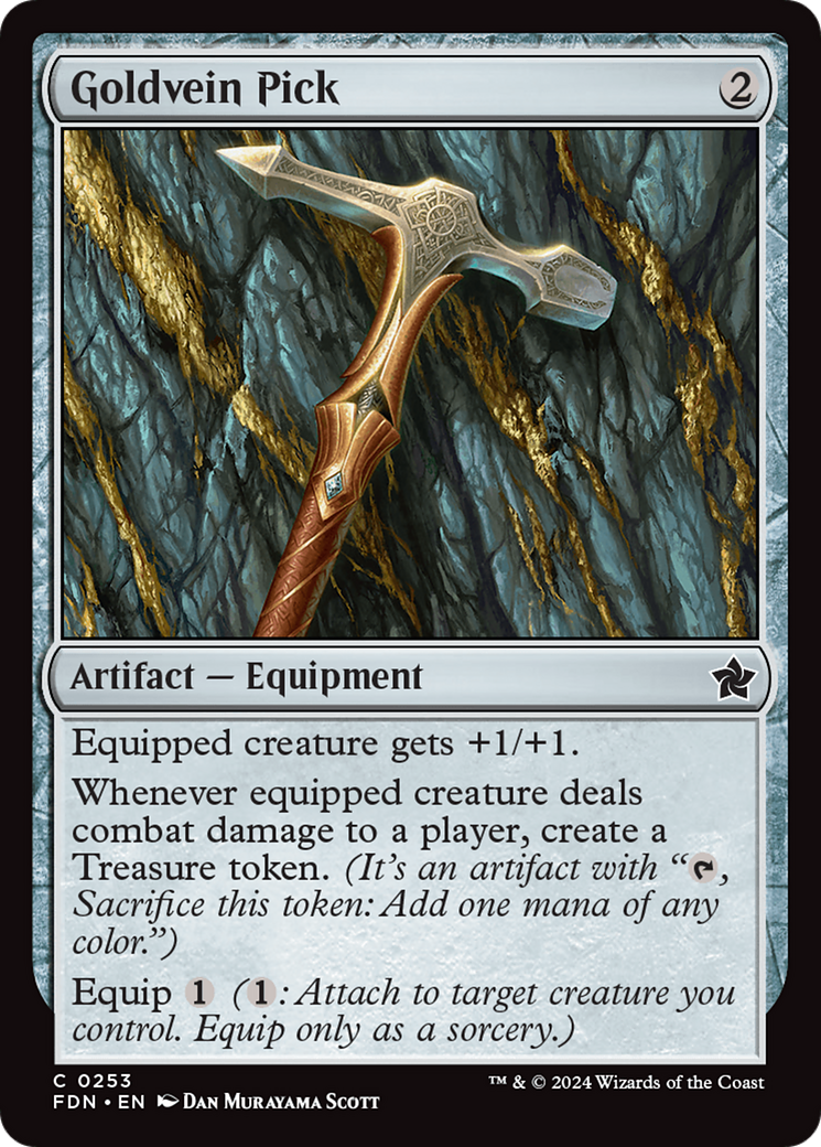 Goldvein Pick [Foundations] - Destination Retro