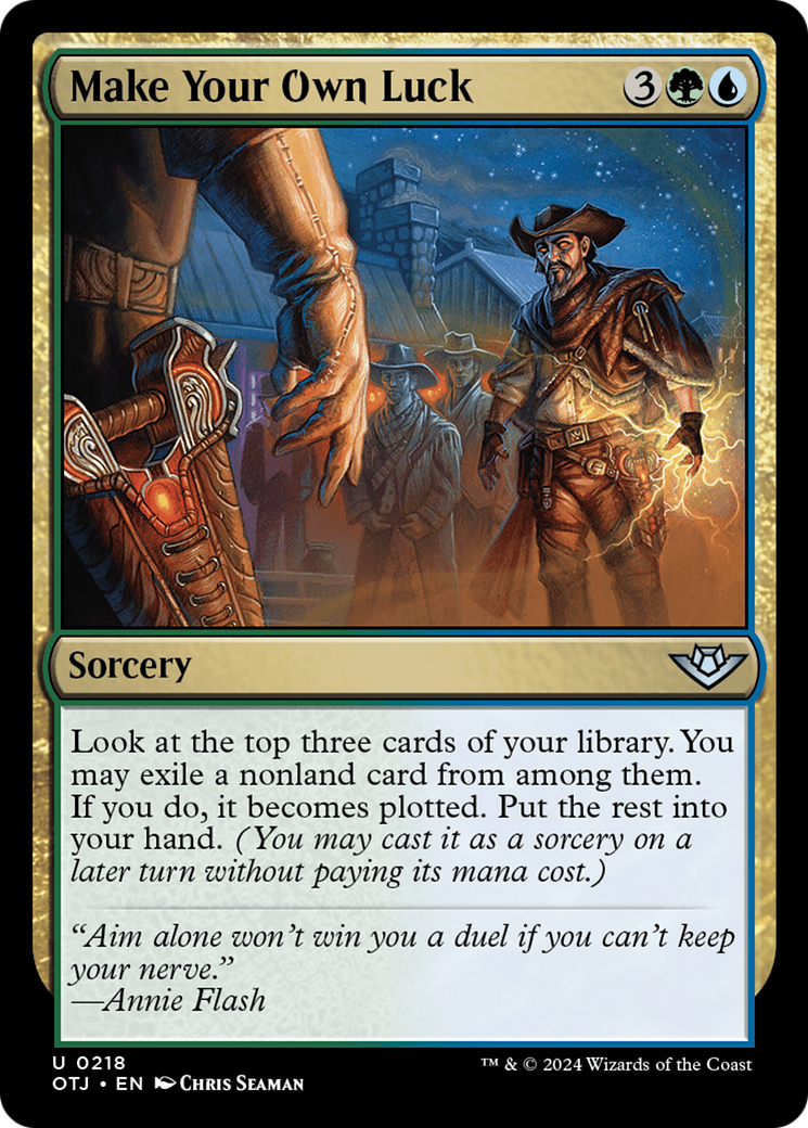 Make Your Own Luck [Outlaws of Thunder Junction] - Destination Retro