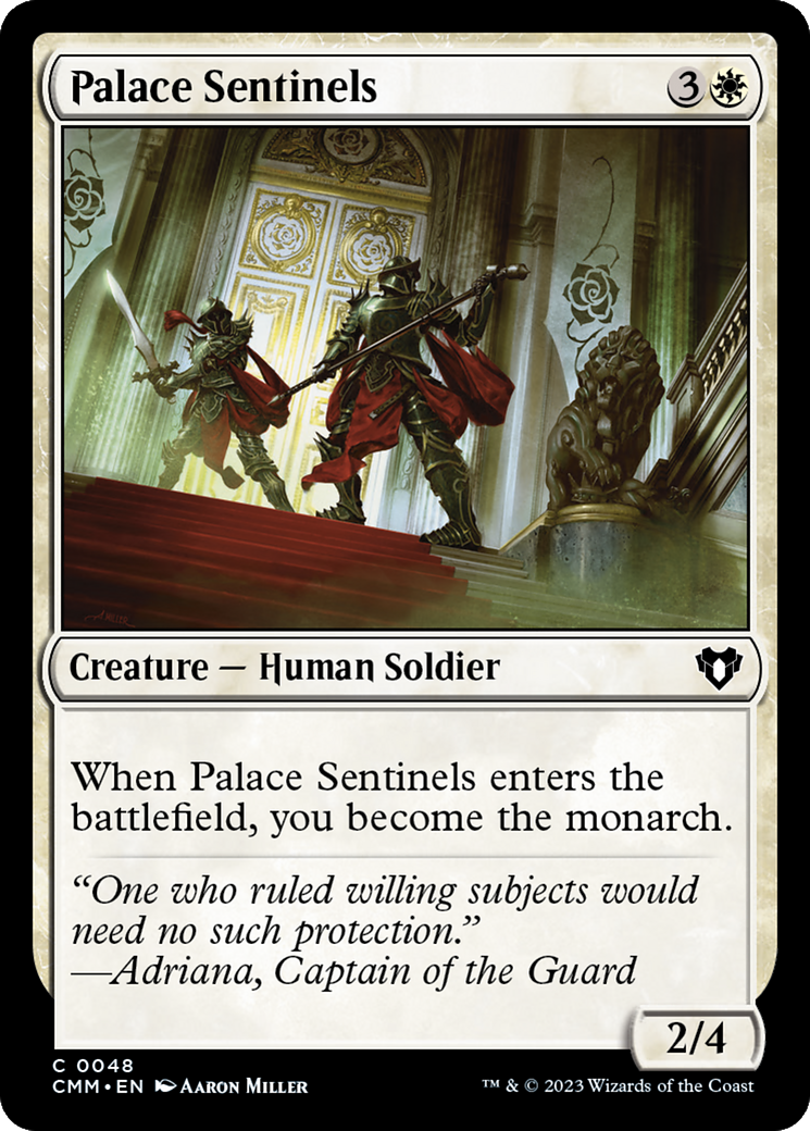 Palace Sentinels [Commander Masters] - Destination Retro