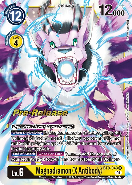 Magnadramon (X Antibody) [BT9-043] [X Record Pre-Release Promos] - Destination Retro