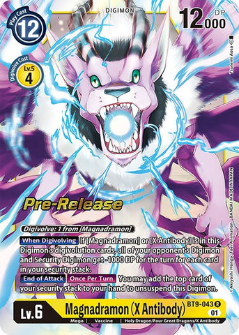 Magnadramon (X Antibody) [BT9-043] [X Record Pre-Release Promos] - Destination Retro