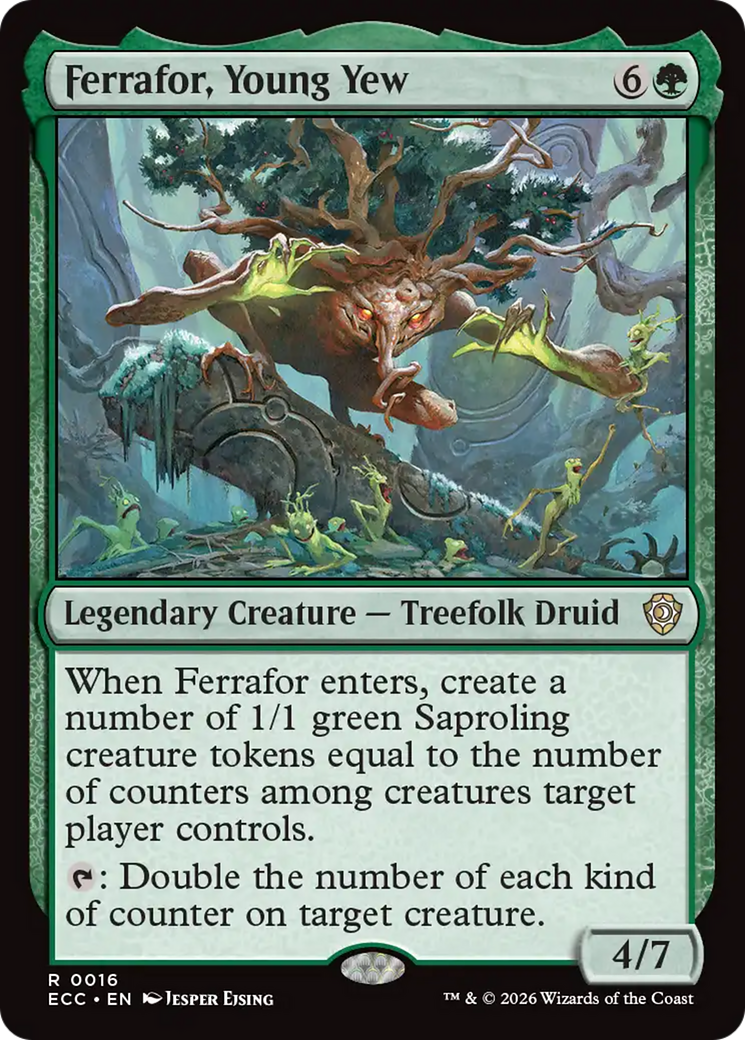 Ferrafor, Young Yew [Lorwyn Eclipsed Commander] - Destination Retro