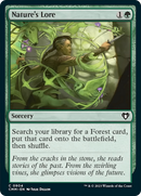 Nature's Lore [Commander Masters] - Destination Retro