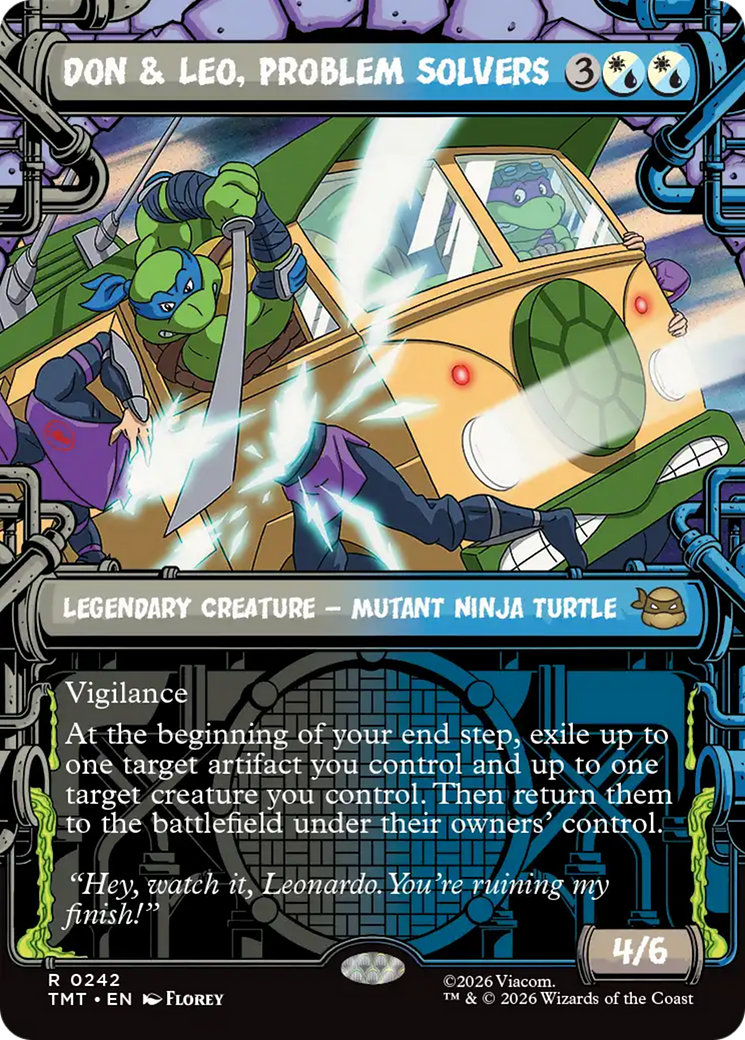 Don & Leo, Problem Solvers (Showcase) [Teenage Mutant Ninja Turtles] - Destination Retro