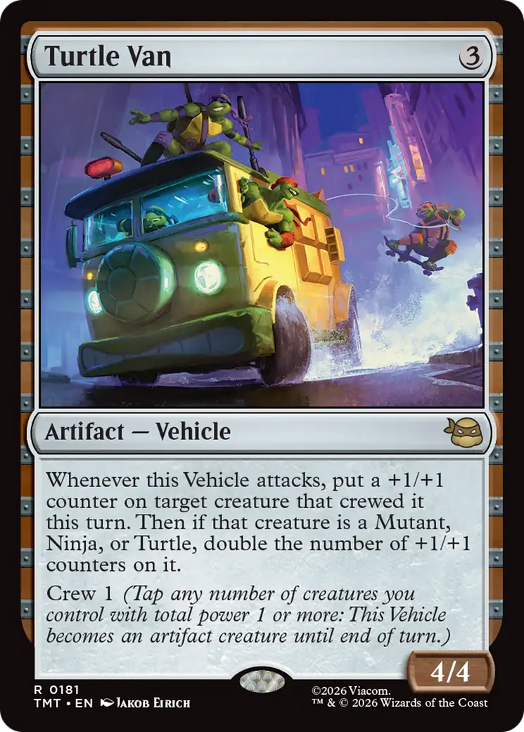 Turtle Van [Teenage Mutant Ninja Turtles] - Destination Retro