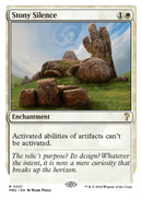Stony Silence (White Border) [Mystery Booster 2] - Destination Retro