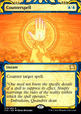 Counterspell (Foil Etched) [Strixhaven: Mystical Archive] - Destination Retro