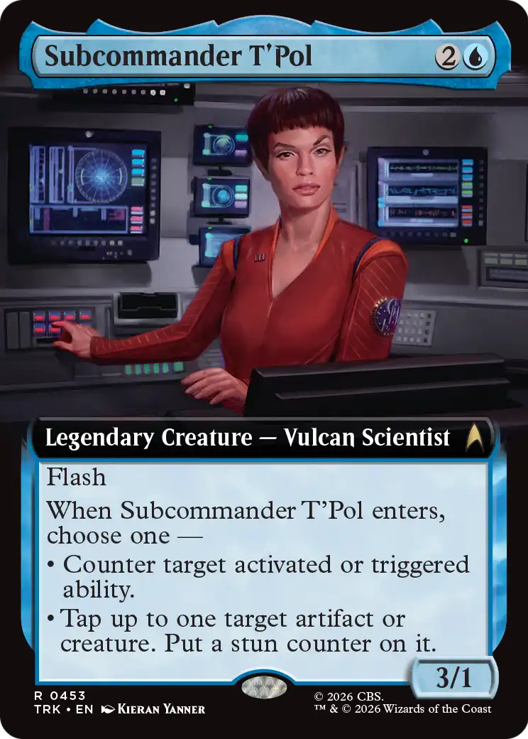 Subcommander T'Pol (Extended Art) [Star Trek] - Destination Retro