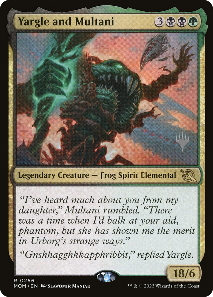 Yargle and Multani (Promo Pack) [March of the Machine Promos] - Destination Retro