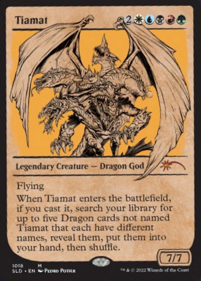 Tiamat (Showcase) [Secret Lair Drop Series] - Destination Retro
