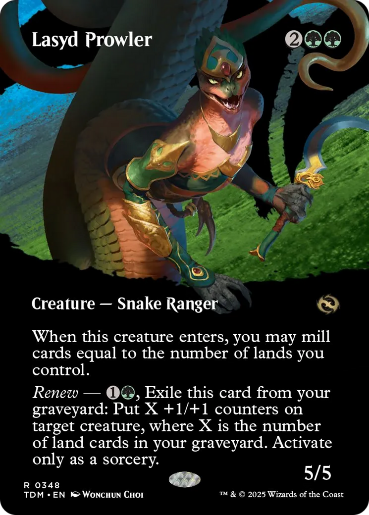 Lasyd Prowler (Borderless) [Tarkir: Dragonstorm] - Destination Retro