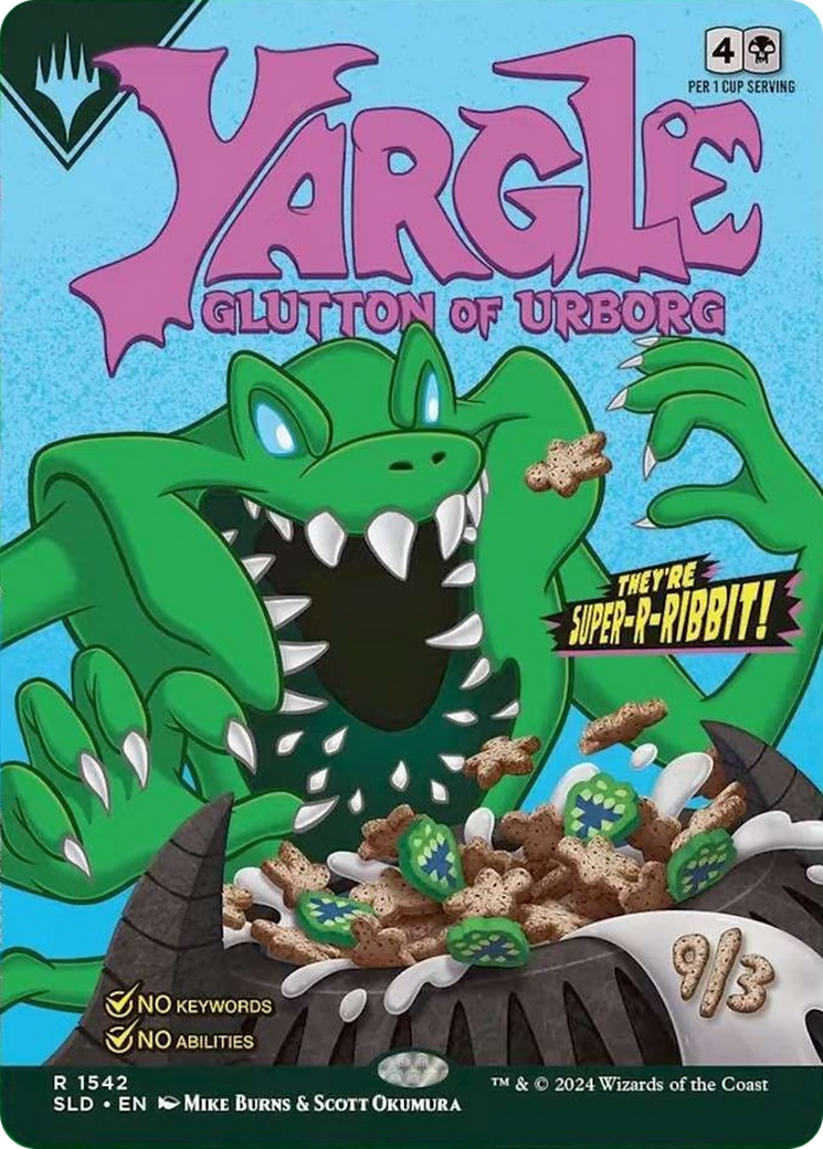 Yargle, Glutton of Urborg (Rainbow Foil) [Secret Lair Drop Series] - Destination Retro