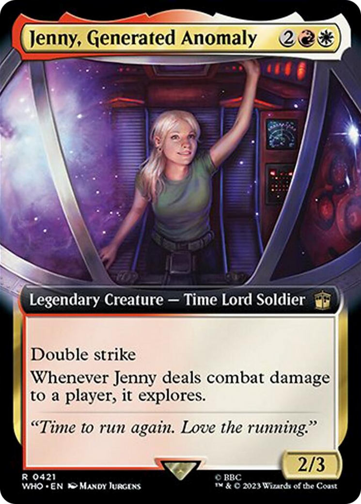 Jenny, Generated Anomaly (Extended Art) [Doctor Who] - Destination Retro