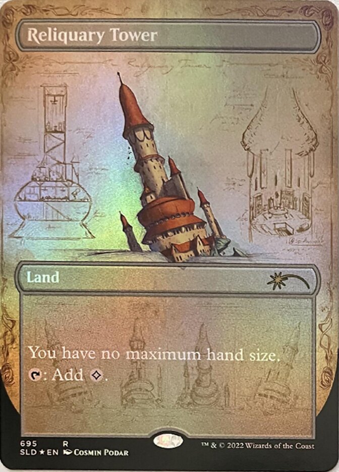 Reliquary Tower (Blueprint) [Secret Lair Drop Promos] - Destination Retro