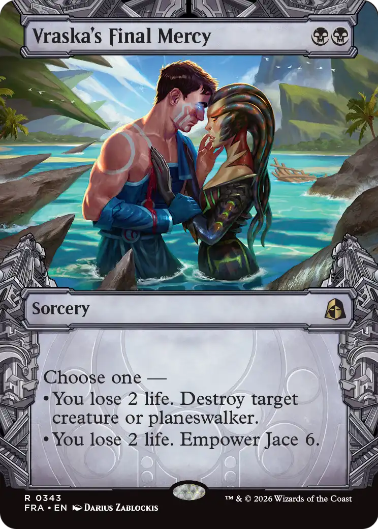 Vraska's Final Mercy (Showcase) [Reality Fracture] - Destination Retro