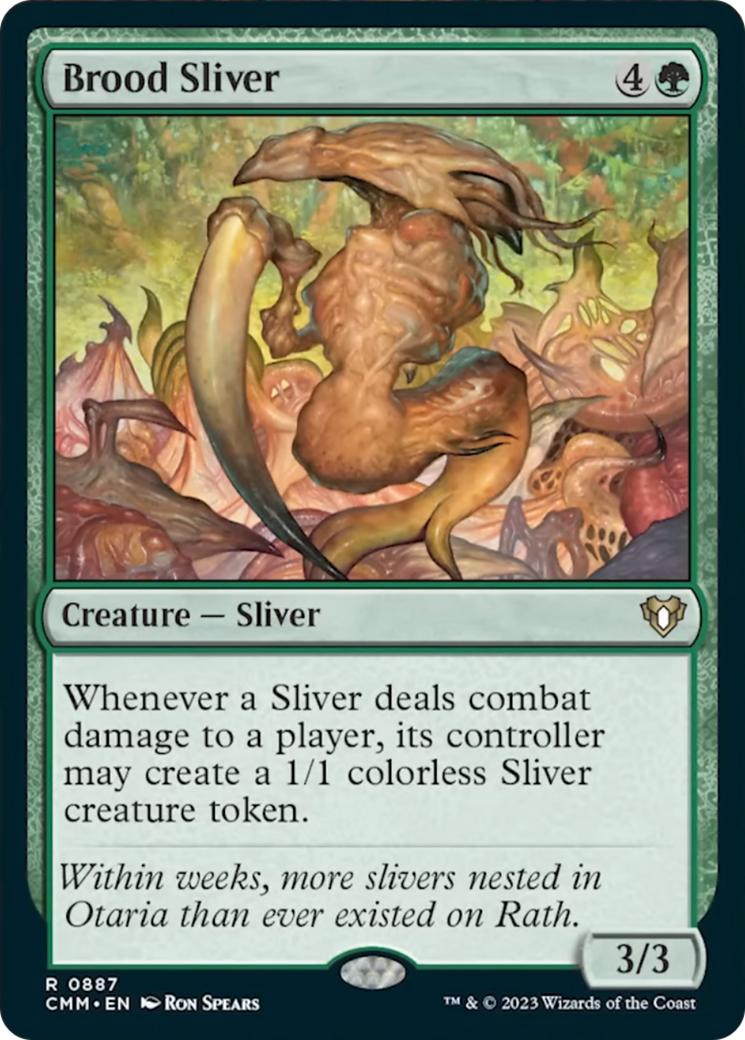 Brood Sliver [Commander Masters] - Destination Retro