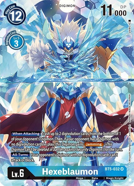 Hexeblaumon [BT5-032] (Alternate Art) [Dimensional Phase] - Destination Retro