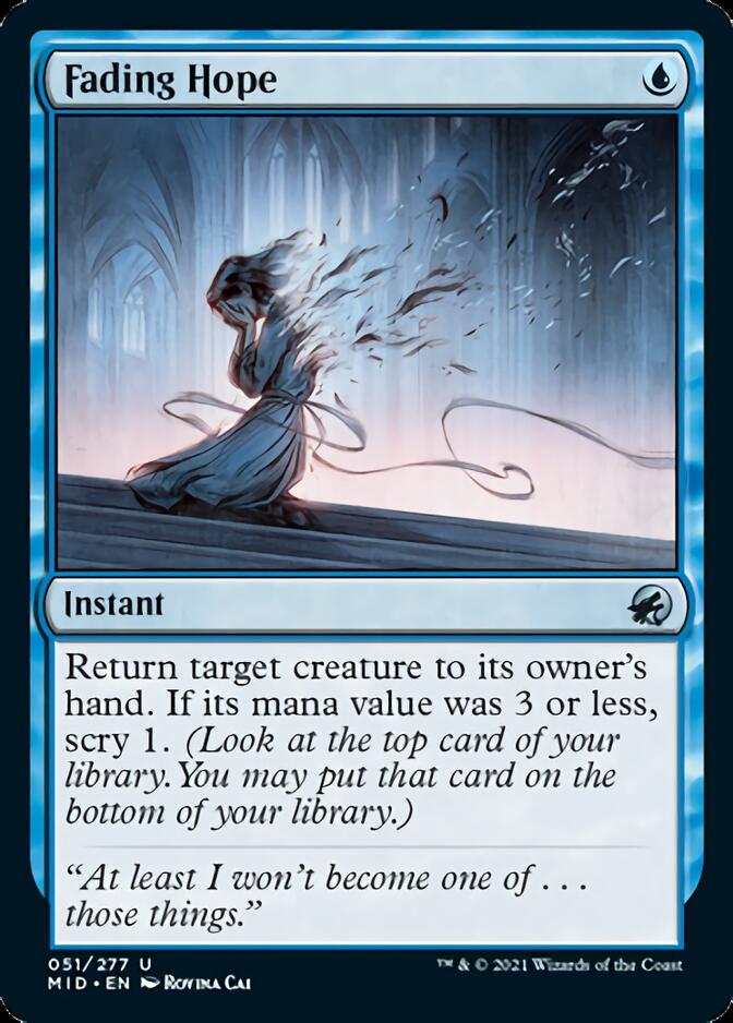 Fading Hope [Innistrad: Midnight Hunt] - Destination Retro