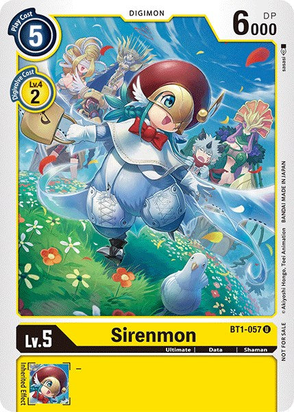 Sirenmon [BT1-057] (Winner Pack Double Diamond) [Release Special Booster Promos] - Destination Retro