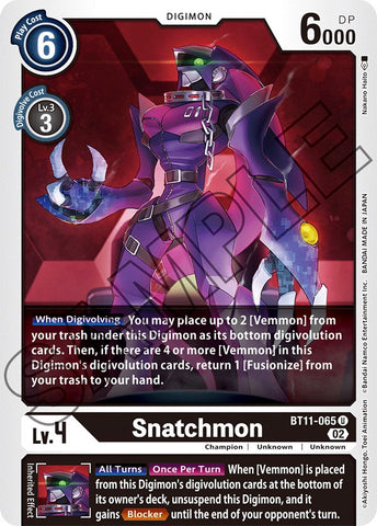 Snatchmon [BT11-065] [Dimensional Phase] - Destination Retro