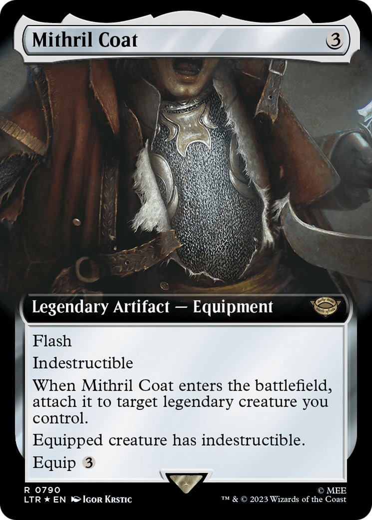 Mithril Coat (Extended Art) (Surge Foil) [The Lord of the Rings: Tales of Middle-Earth] - Destination Retro