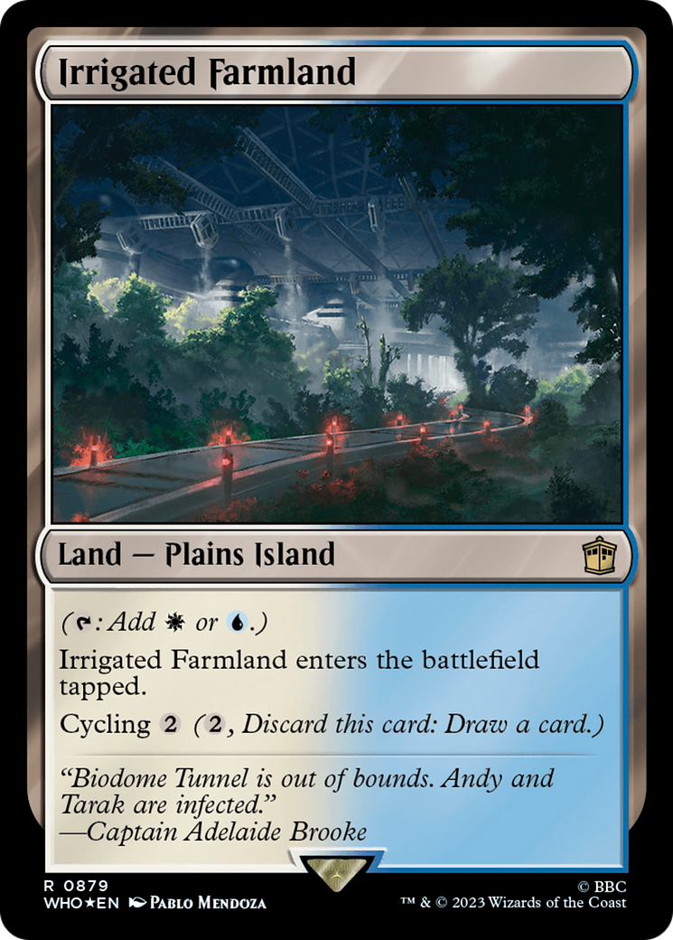 Irrigated Farmland (Surge Foil) [Doctor Who] - Destination Retro
