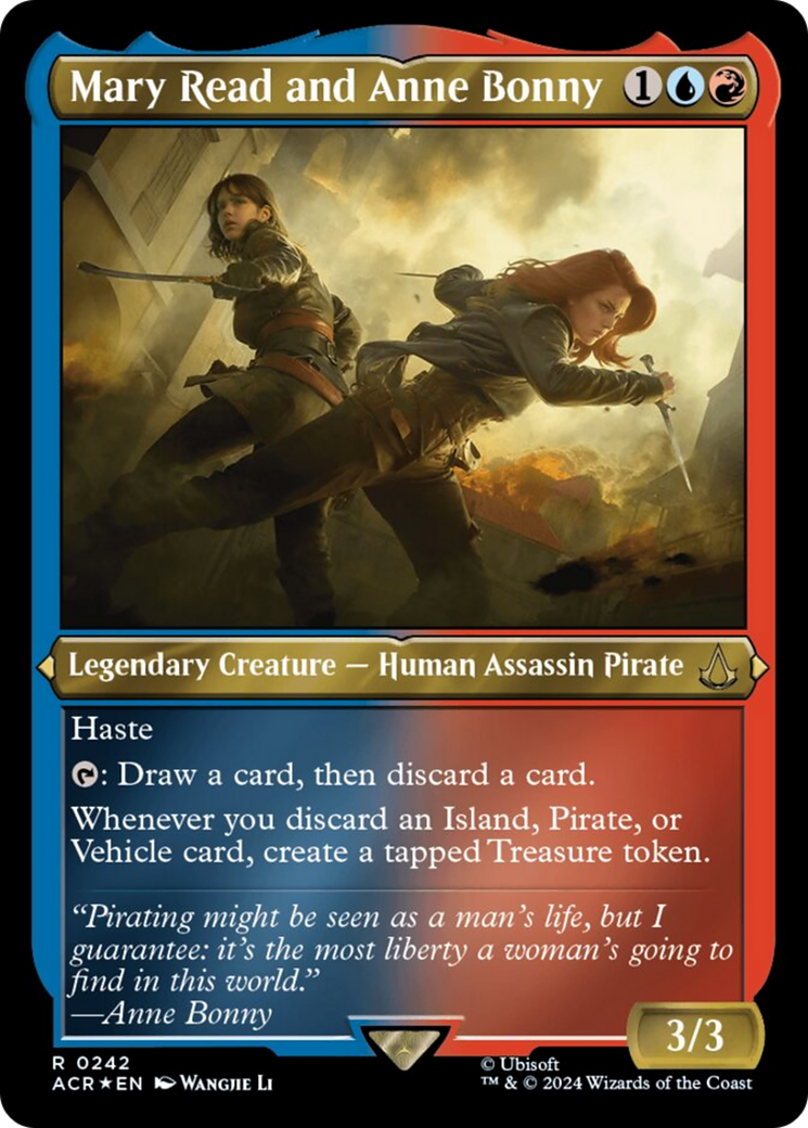 Mary Read and Anne Bonny (Foil Etched) [Assassin's Creed] - Destination Retro