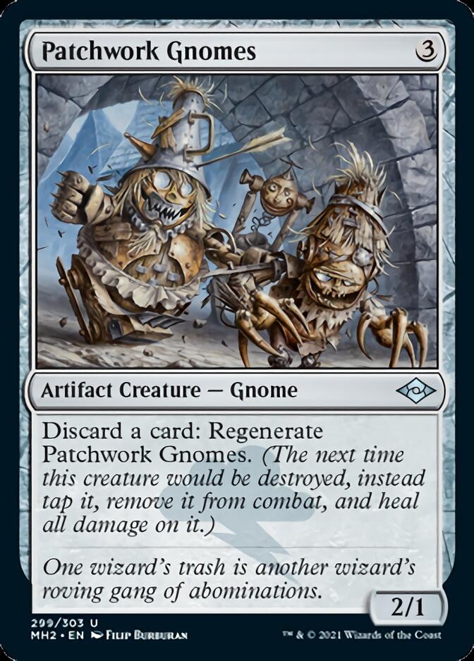 Patchwork Gnomes (Foil Etched) [Modern Horizons 2] - Destination Retro