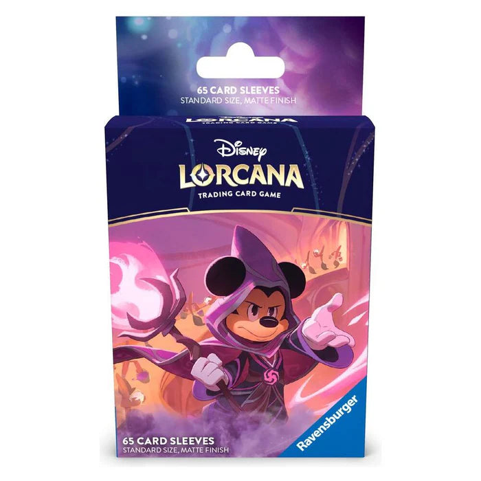 TCG - SLEEVES - DISNEY LORCANA - 65 - Mickey Set 8 - Destination Retro