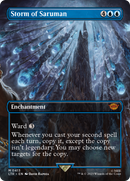 Storm of Saruman (Borderless Alternate Art) [The Lord of the Rings: Tales of Middle-Earth] - Destination Retro