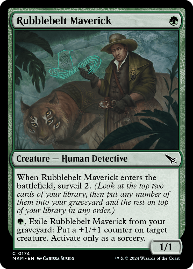Rubblebelt Maverick [Murders at Karlov Manor] - Destination Retro