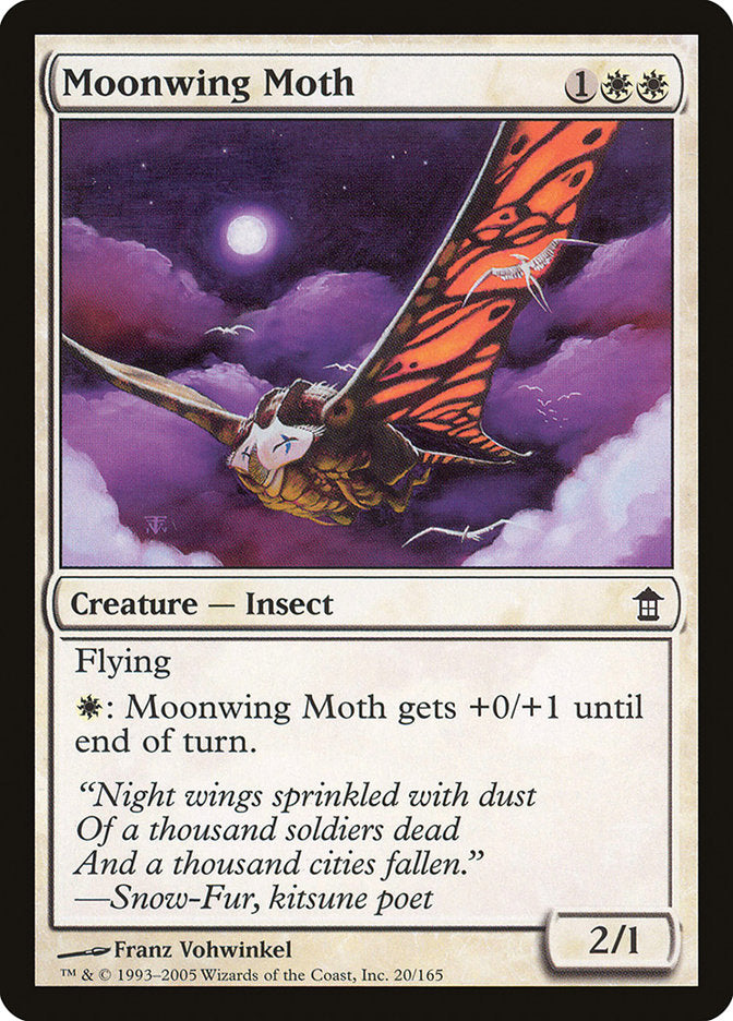 Moonwing Moth [Saviors of Kamigawa] - Destination Retro