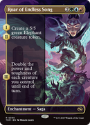 Roar of Endless Song (Borderless) [Tarkir: Dragonstorm] - Destination Retro