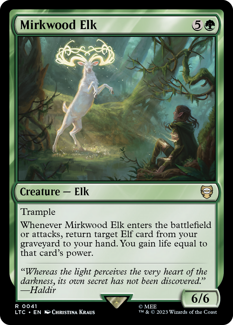 Mirkwood Elk [The Lord of the Rings: Tales of Middle-Earth Commander] - Destination Retro