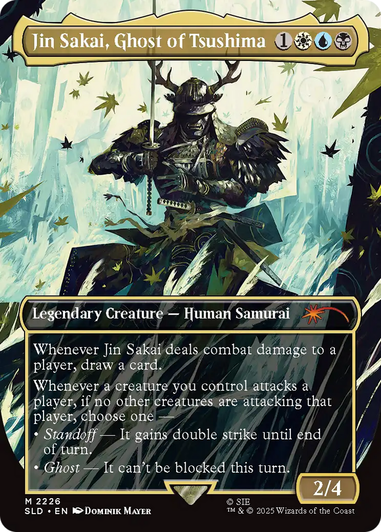 Jin Sakai, Ghost of Tsushima [Secret Lair Drop Series] - Destination Retro