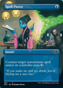 Spell Pierce (Borderless Alternate Art) [Double Masters 2022] - Destination Retro
