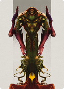 Kozilek, the Broken Reality Art Card (Gold-Stamped Planeswalker Symbol) [Modern Horizons 3 Art Series] - Destination Retro