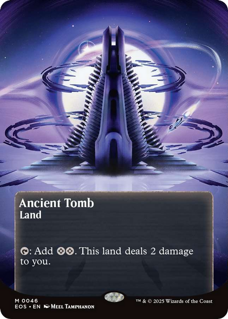 Ancient Tomb (0046) (Borderless) [Edge of Eternities: Stellar Sights] - Destination Retro