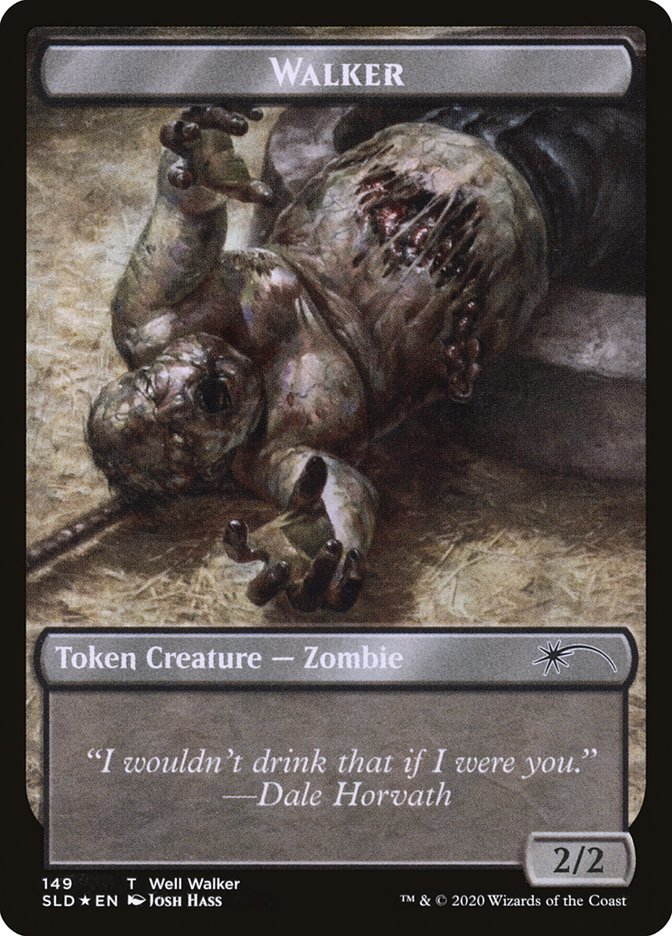 Walker Token (149 // 150) Double-Sided Token [Secret Lair Drop Series] - Destination Retro