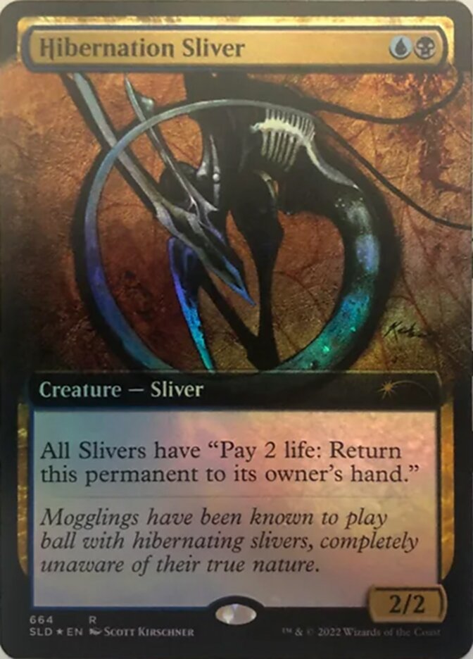 Hibernation Sliver (Extended Art) [Secret Lair Drop Promos] - Destination Retro