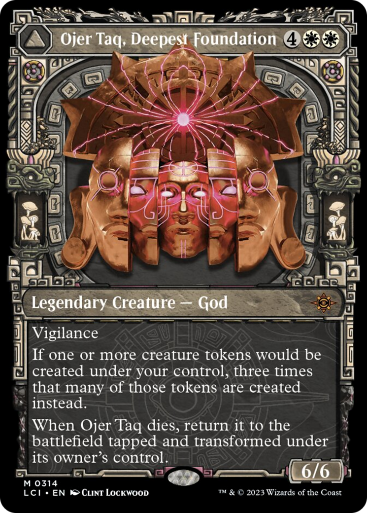 Ojer Taq, Deepest Foundation // Temple of Civilization (Showcase) [The Lost Caverns of Ixalan] - Destination Retro