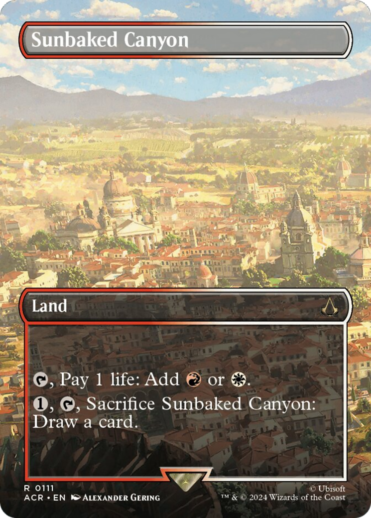 Sunbaked Canyon (Borderless) [Assassin's Creed] - Destination Retro