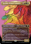 Zacama, Primal Calamity (Borderless Profile) [Commander Masters] - Destination Retro