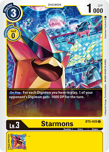 Starmons [BT5-035] [Battle of Omni] - Destination Retro